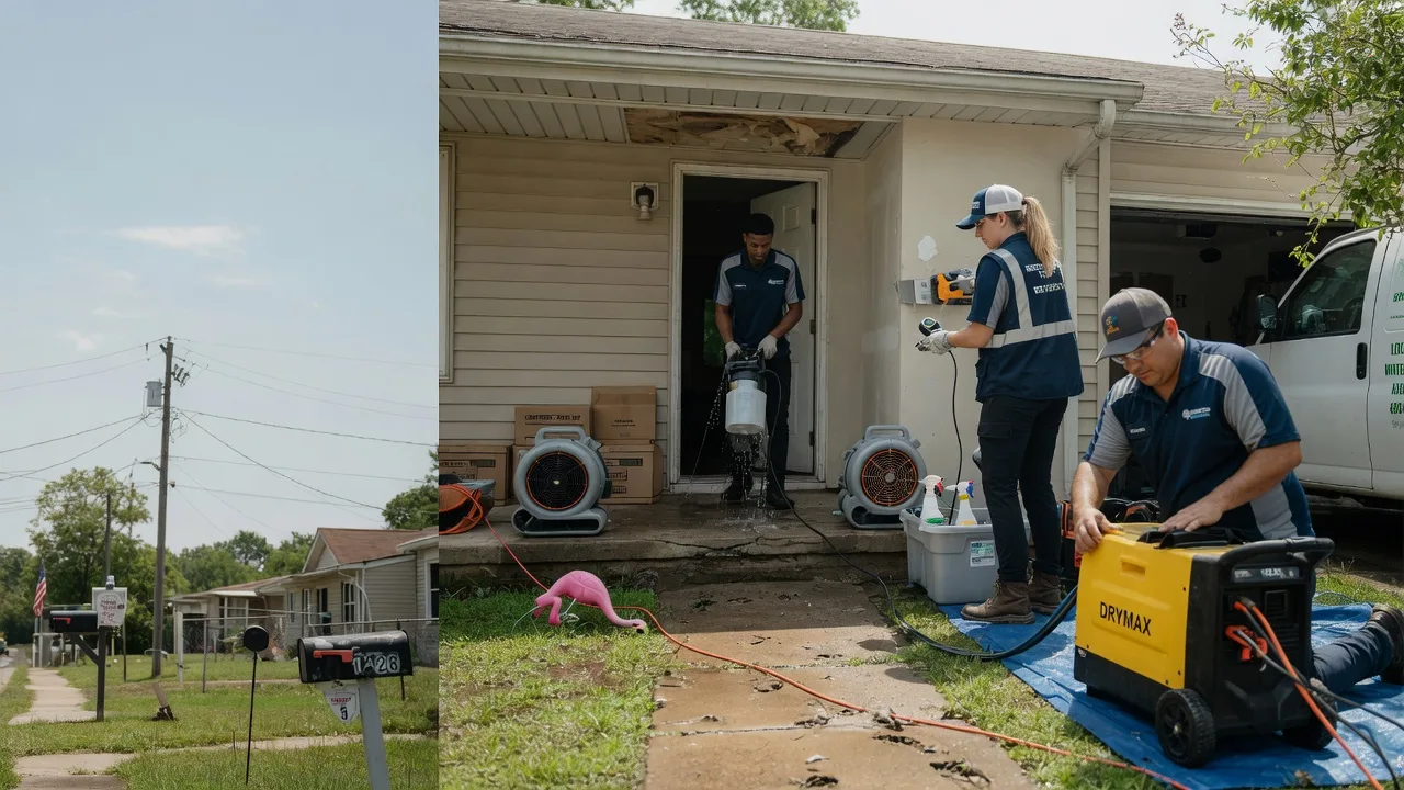 Storm Damage Water Removal in Glenville, WV near me